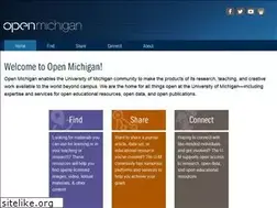 Sites similar to open.umich.edu