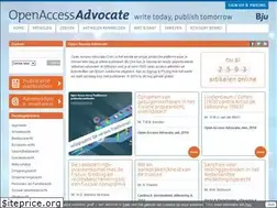 Sites similar to openaccessadvocate.nl