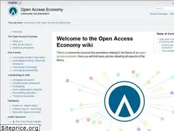 Sites similar to openaccesseconomy.org