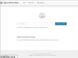 Sites similar to openadmintools.com