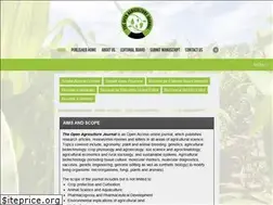 Sites similar to openagriculturejournal.com