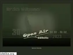 Sites similar to openairgoessnitz.de