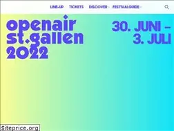 Sites similar to openairsg.ch
