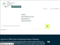 Sites similar to openanthroresearch.org