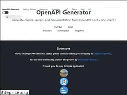 Sites similar to openapi-generator.tech