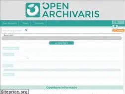 Sites similar to openarchivaris.nl