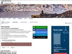 Sites similar to openarmenia.am