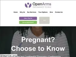 Sites similar to openarmspregnancy.com