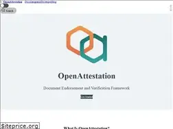 Sites similar to openattestation.com