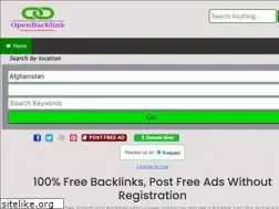 Sites similar to openbacklink.com