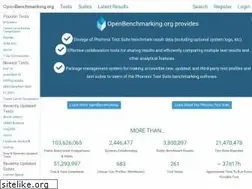 Sites similar to openbenchmarking.org