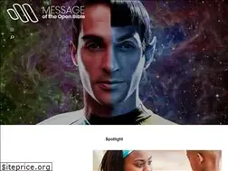 Sites similar to openbiblemessage.org