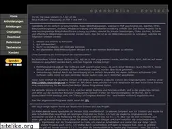 Sites similar to openbiblio.de