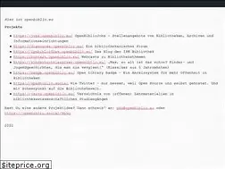 Sites similar to openbiblio.eu
