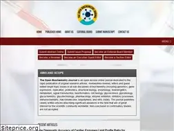 Sites similar to openbiochemistryjournal.com