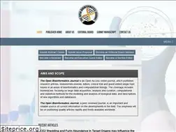 Sites similar to openbioinformaticsjournal.com
