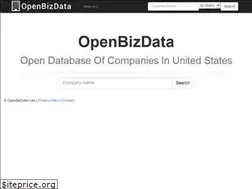 Sites similar to openbizdata.com