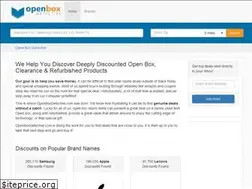 Sites similar to openboxdetective.com