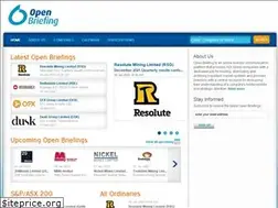 Sites similar to openbriefing.com.au
