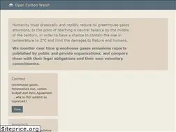 Sites similar to opencarbonwatch.org