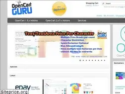 Sites similar to opencartguru.com
