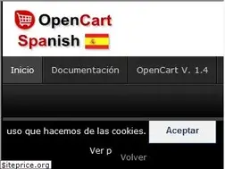 Sites similar to opencartspanish.com