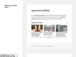 Sites similar to opencartucretlitema.wordpress.com