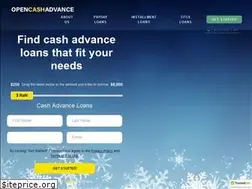 Sites similar to opencashadvance.com