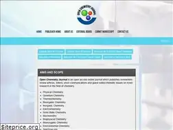 Sites similar to openchemistryjournal.com