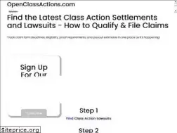 Sites similar to openclassactions.com