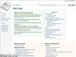 Sites similar to opencms-wiki.org