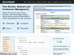 Sites similar to openconf.org