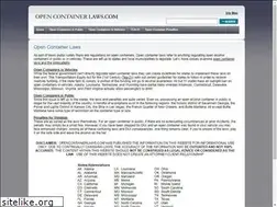 Sites similar to opencontainerlaws.com