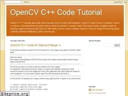 Sites similar to opencv-code.blogspot.com