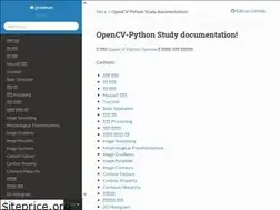 Sites similar to opencv-python.readthedocs.io