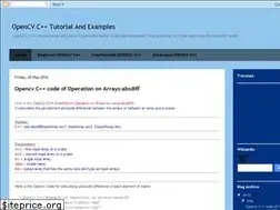 Sites similar to opencv-tutorials-hub.blogspot.com