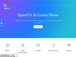 Sites similar to opencv.org