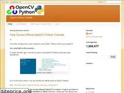 Sites similar to opencvpython.blogspot.com