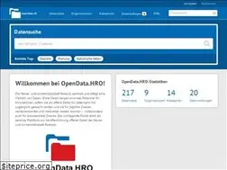 Sites similar to opendata-hro.de