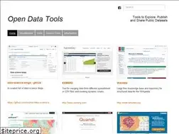 Sites similar to opendata-tools.org