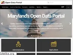 Sites similar to opendata.maryland.gov