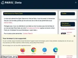 Sites similar to opendata.paris.fr