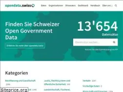 Sites similar to opendata.swiss