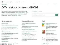Sites similar to opendatacommunities.org