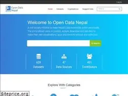 Sites similar to opendatanepal.com
