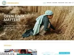Sites similar to opendatawatch.com