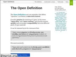 Sites similar to opendefinition.org