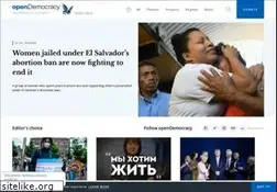Sites similar to opendemocracy.net