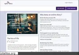 Sites similar to opendiary.com