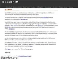 Sites similar to opendkim.org
